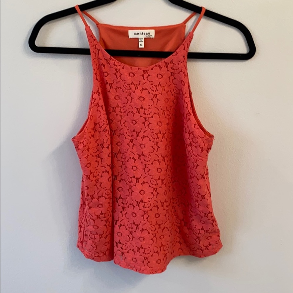Lace crop top